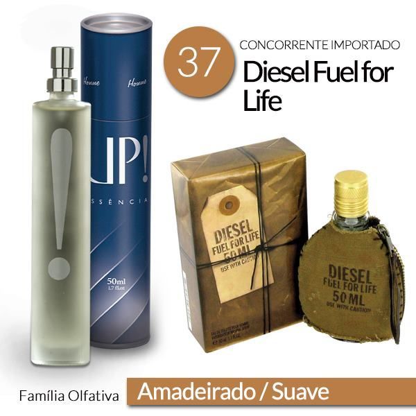 UP!37 Diesel Fuel For Life - Masculino - 50 ml